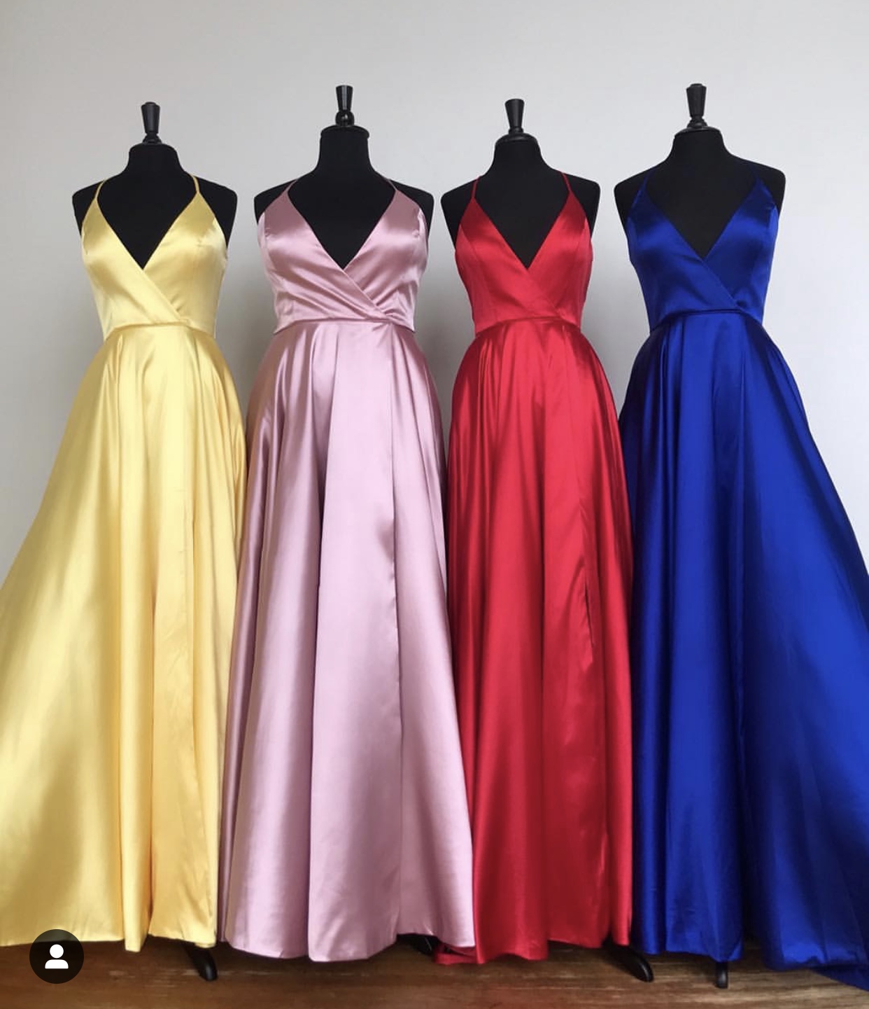 Yellow Silk Satin Prom Dresses 2019,v Neckline Prom Dresses Long,royal